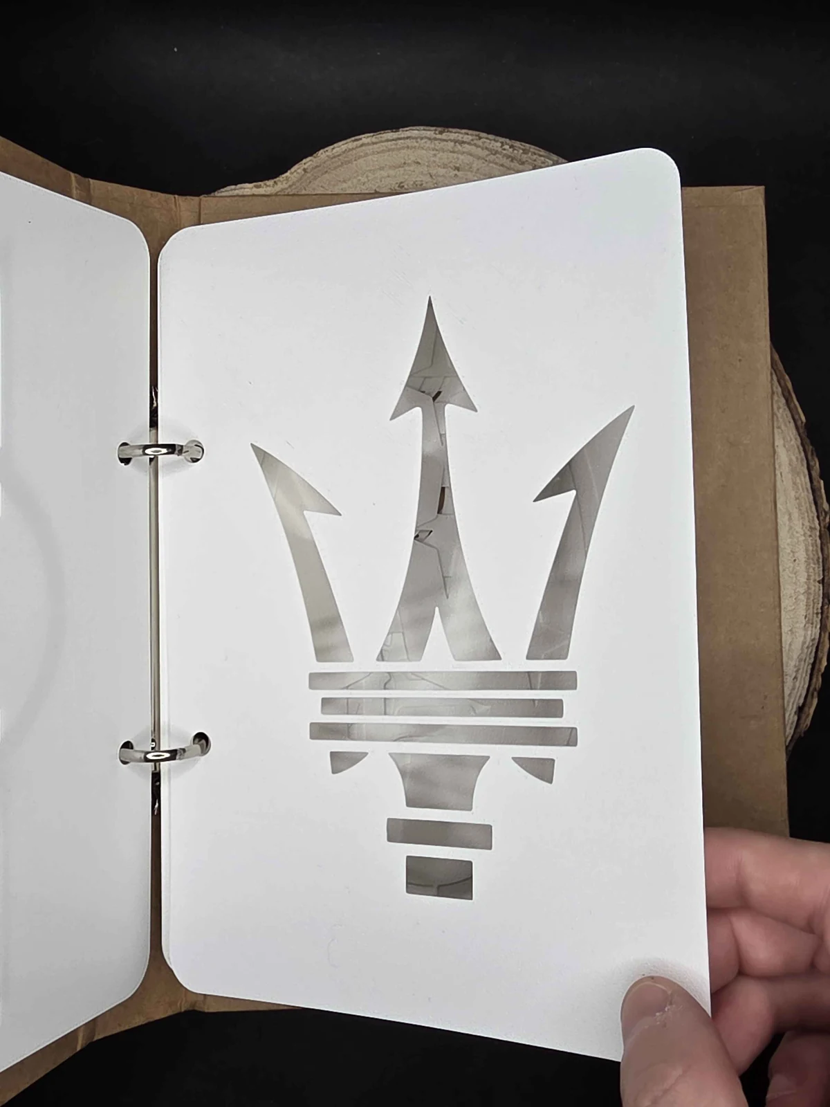 Stencils reutilizáveis para tapetes
